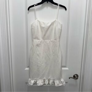 Lulu’s Little White Mini Dress